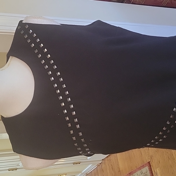 Michael Kors black studded dress 10 - Picture 2 of 5